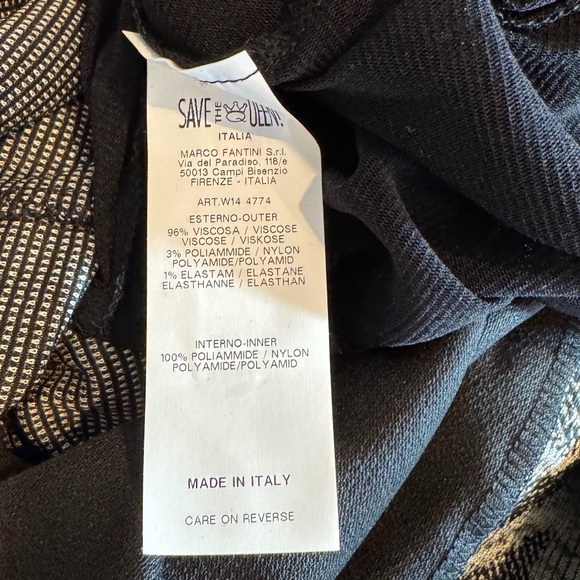 Save the Queen Mixed-Fabric Mini Dress – Size S (NWT) - Picture 5 of 9